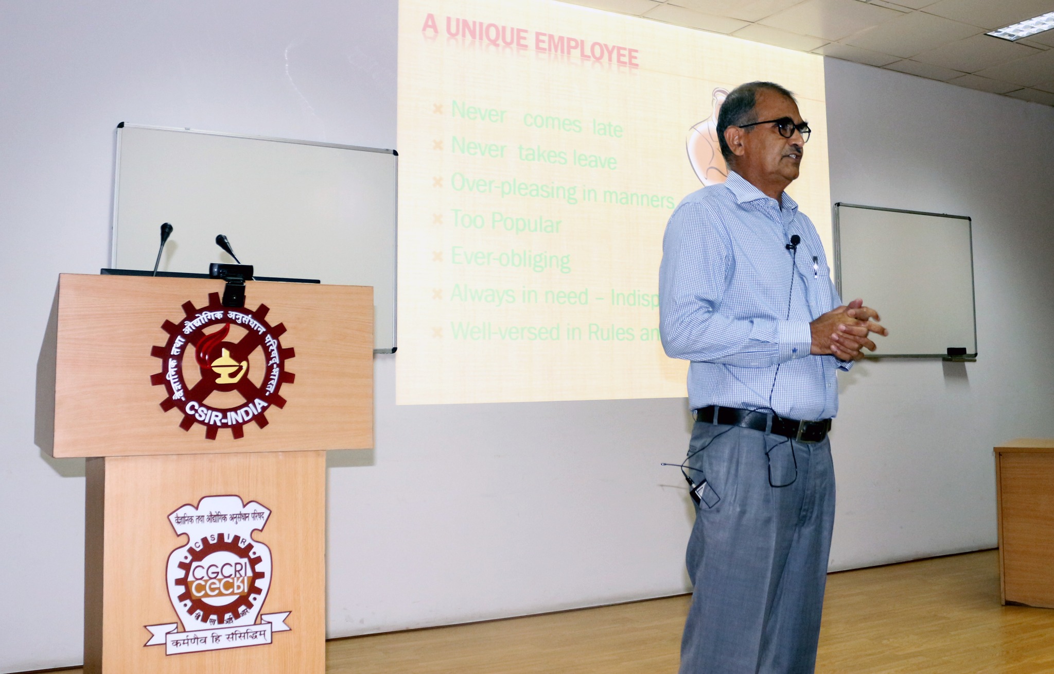 Lecture during Vigilance Awareness Week