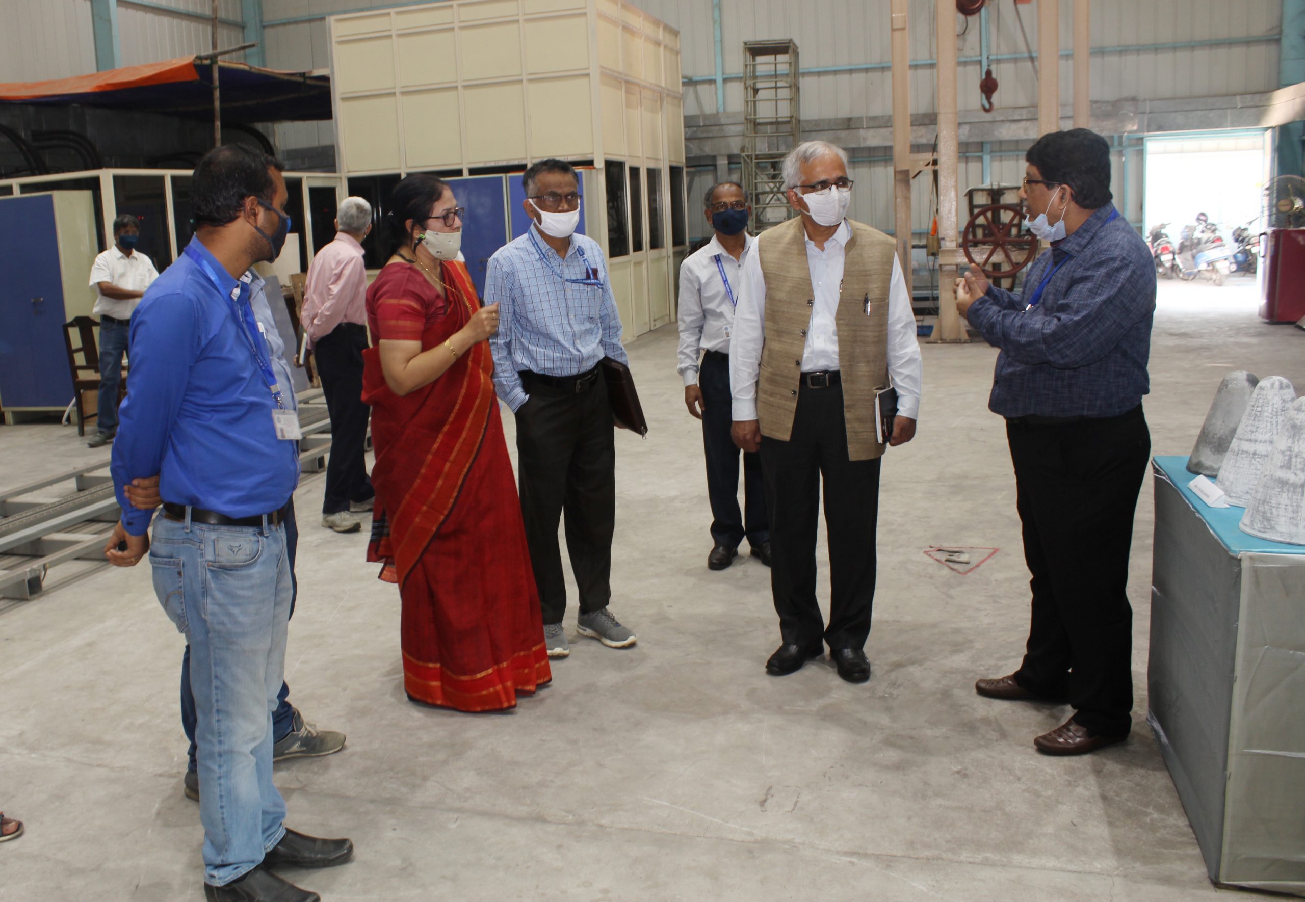 Lab visit of DG CSIR