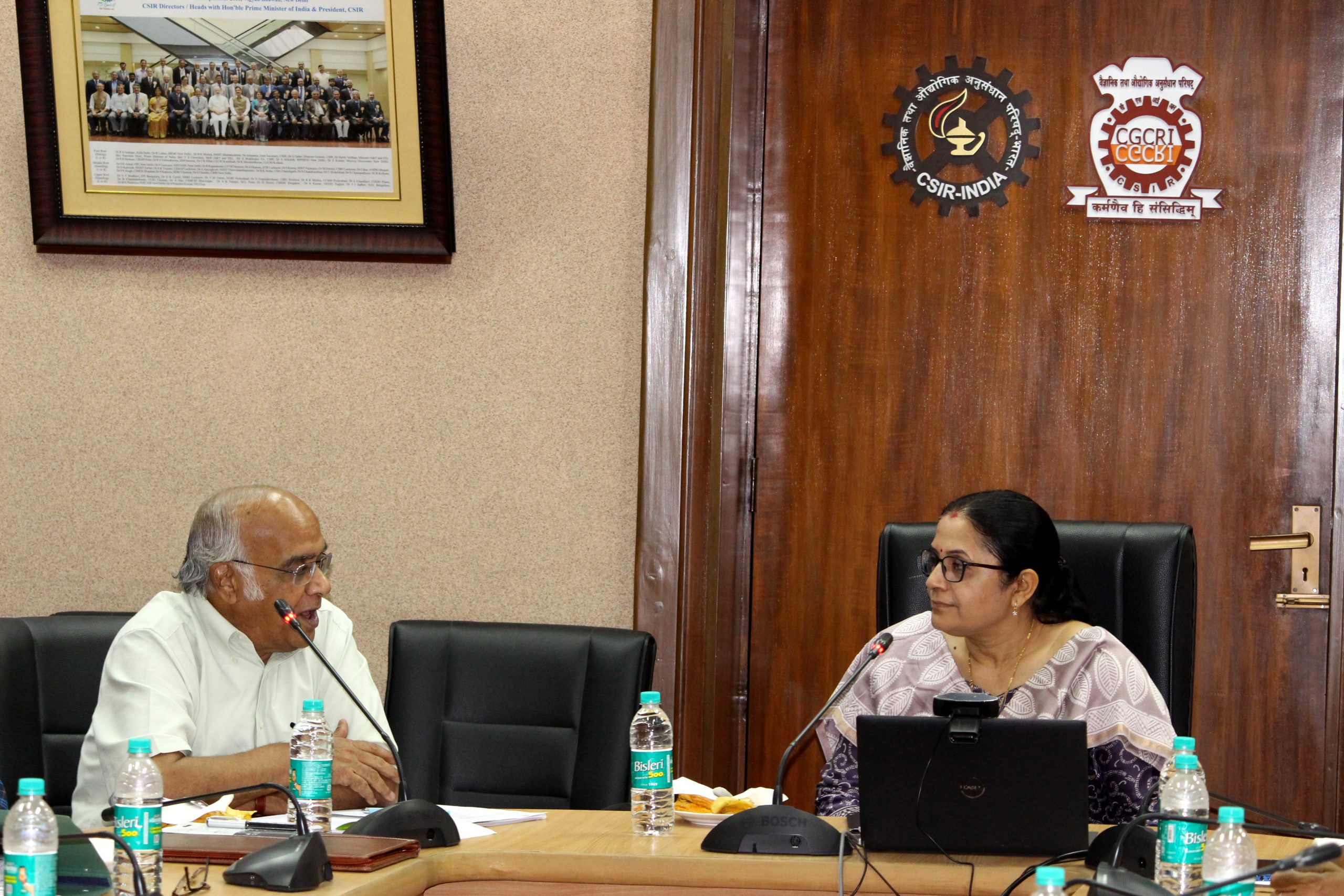 Visit of Padma Shir Dr. Swaminathan Sivaram