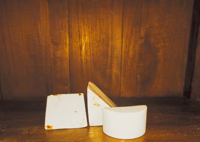 Porcelain prisms used by Sir JC Bose for investigating the refraction of micro electromagnetic waves in different substances