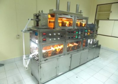 In-house  designed separator fabricator